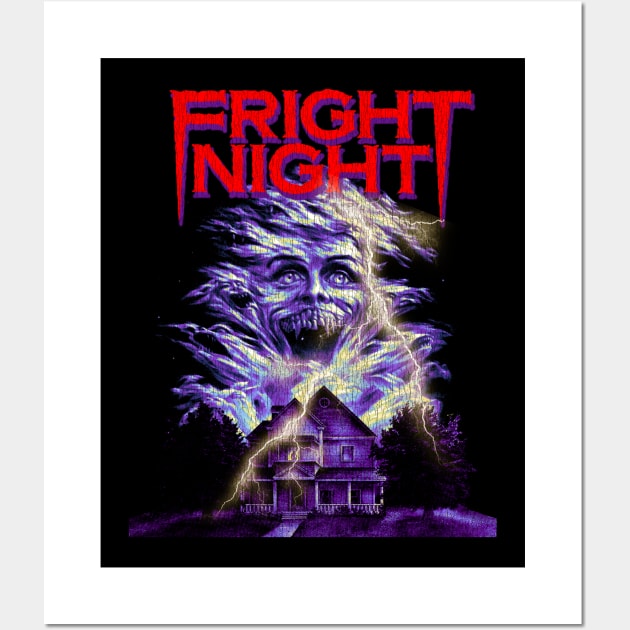 Fright Night Cult Classic Wall Art by Suka Gitarsar